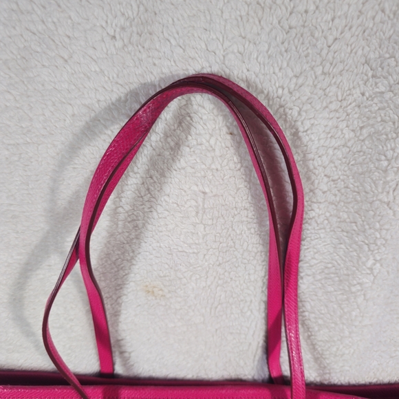 Coach Signature Luxury F34104 Leather Tote Khaki/Carol - Picture 5 of 16